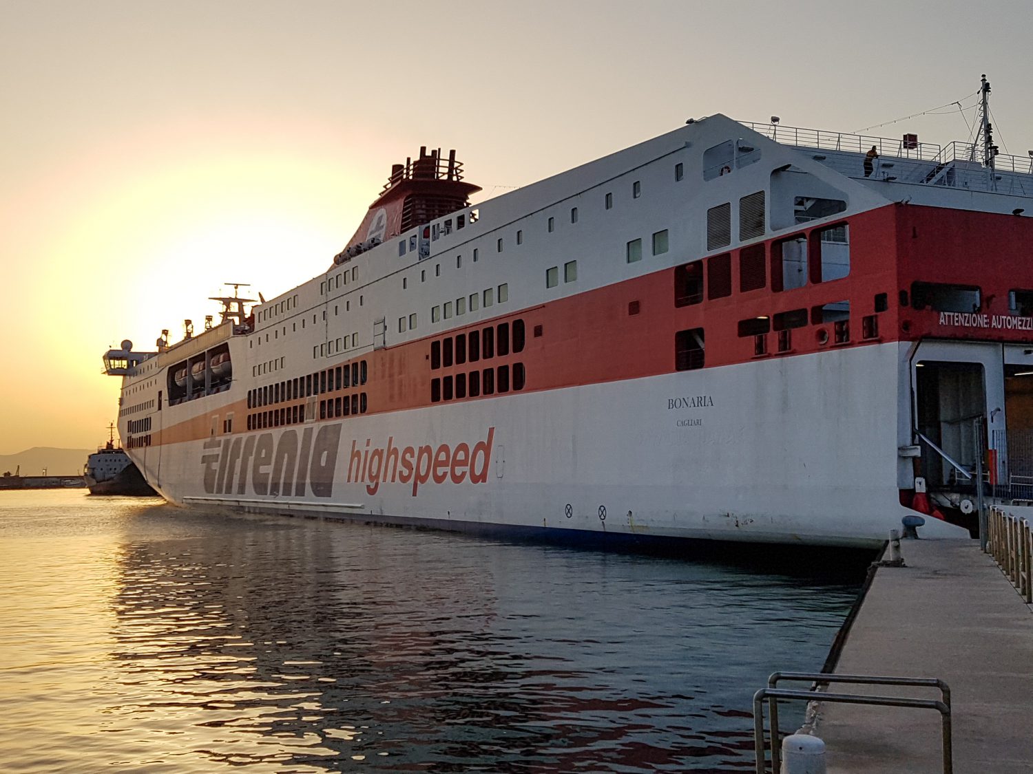 Hotel ferry from Sardinia to Sicily Ride and Seek